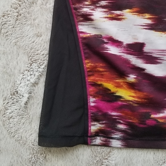 Lululemon Black Mesh Pink Warm Colors Paintbrush - Picture 3 of 8